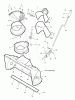 Murray ST0522 (622594x16NA) - Frontier 22" Single Stage Snow Thrower (2006) Ersatzteile Chute System