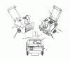 Murray ST0522 (622594x16NA) - Frontier 22" Single Stage Snow Thrower (2006) Ersatzteile Decals