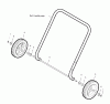 Murray ST0522 (622594x16NA) - Frontier 22" Single Stage Snow Thrower (2006) Ersatzteile Wheel Assembly