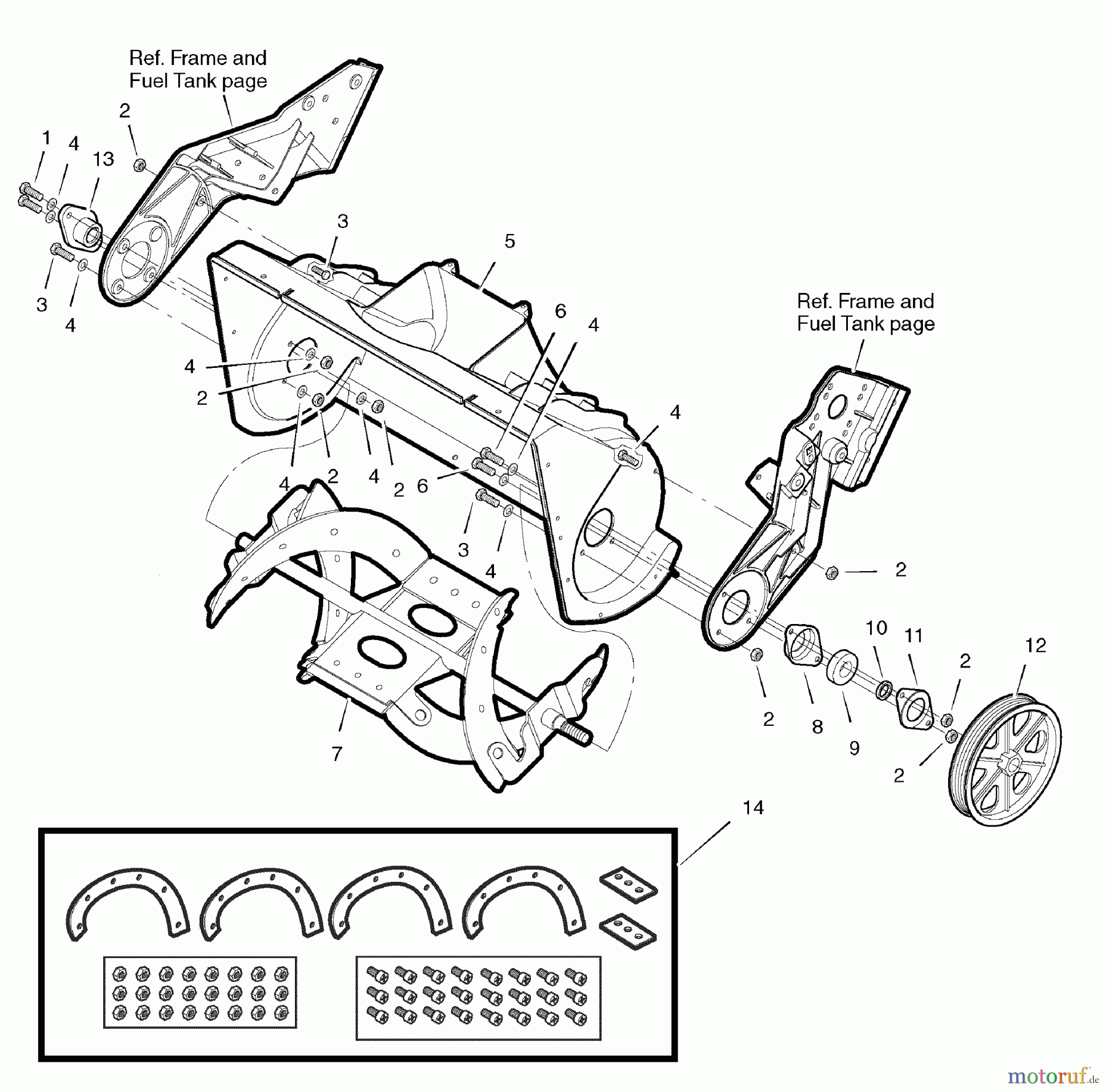 Murray Schneefräsen ST0522E (622594x16NB) - Frontier 22