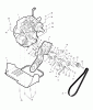 Murray ST0522E (622594x16NB) - Frontier 22" Single Stage Snow Thrower (2007) Ersatzteile Engine Drive System