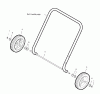 Murray ST0522E (622594x16NB) - Frontier 22" Single Stage Snow Thrower (2007) Ersatzteile Wheel Assembly