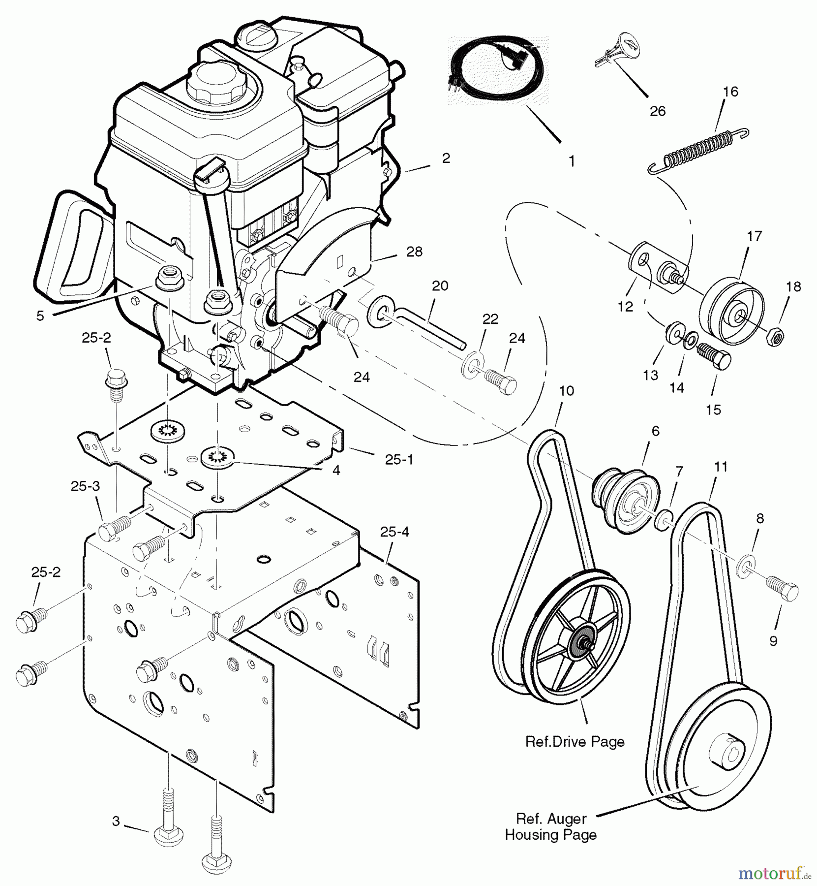 Murray Schneefräsen ST0726 (626750x16B) - Frontier 26
