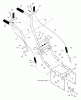 Murray ST7526 (626752x16A) - Frontier 26" Dual Stage Snow Thrower (2006) Ersatzteile Handle Assembly