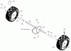 Murray ST0927 (627904x16B) - Frontier 27" Dual Stage Snow Thrower (2004) Ersatzteile Wheels