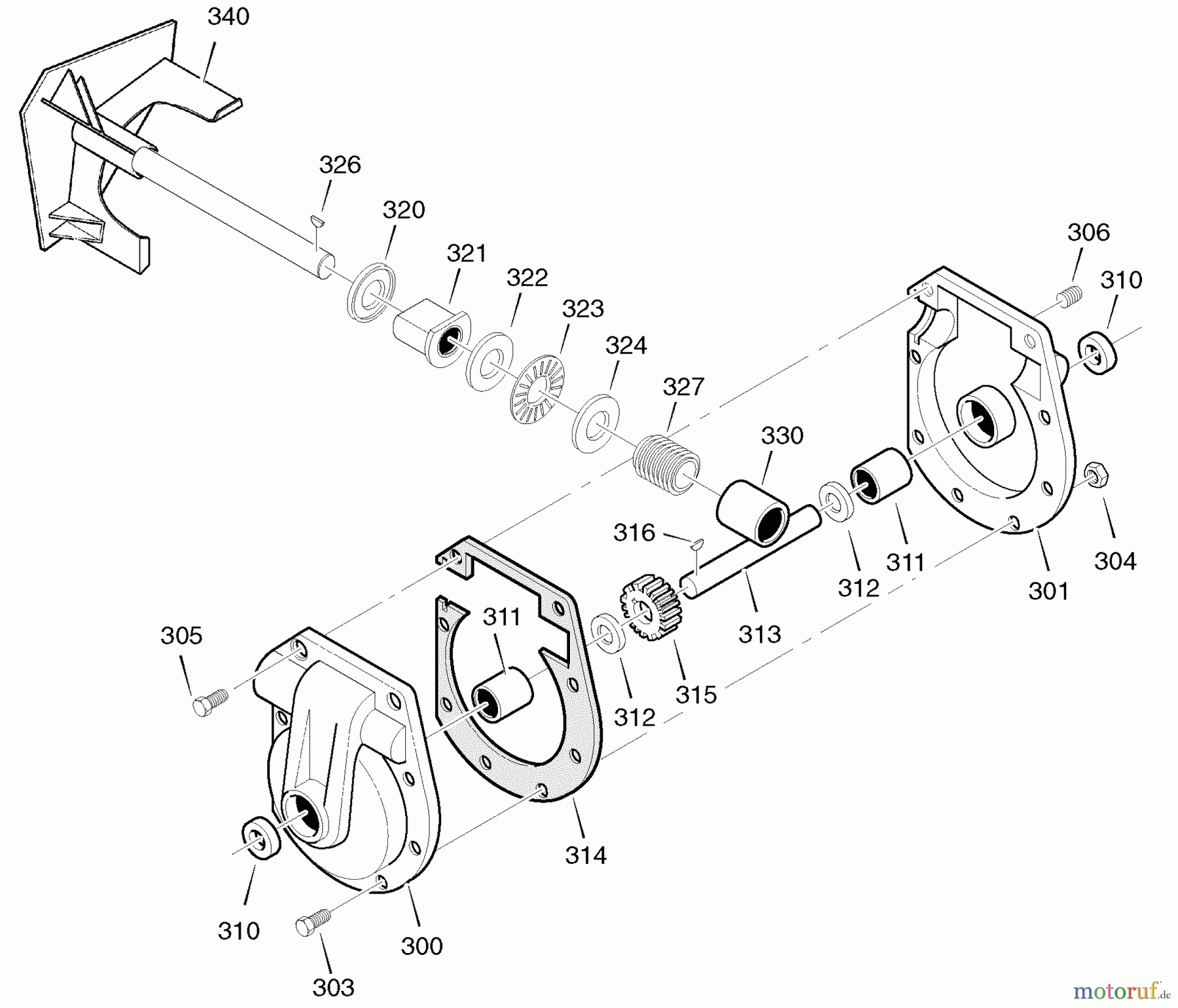  Murray Schneefräsen ST1028 (628104x16B) - Frontier 28