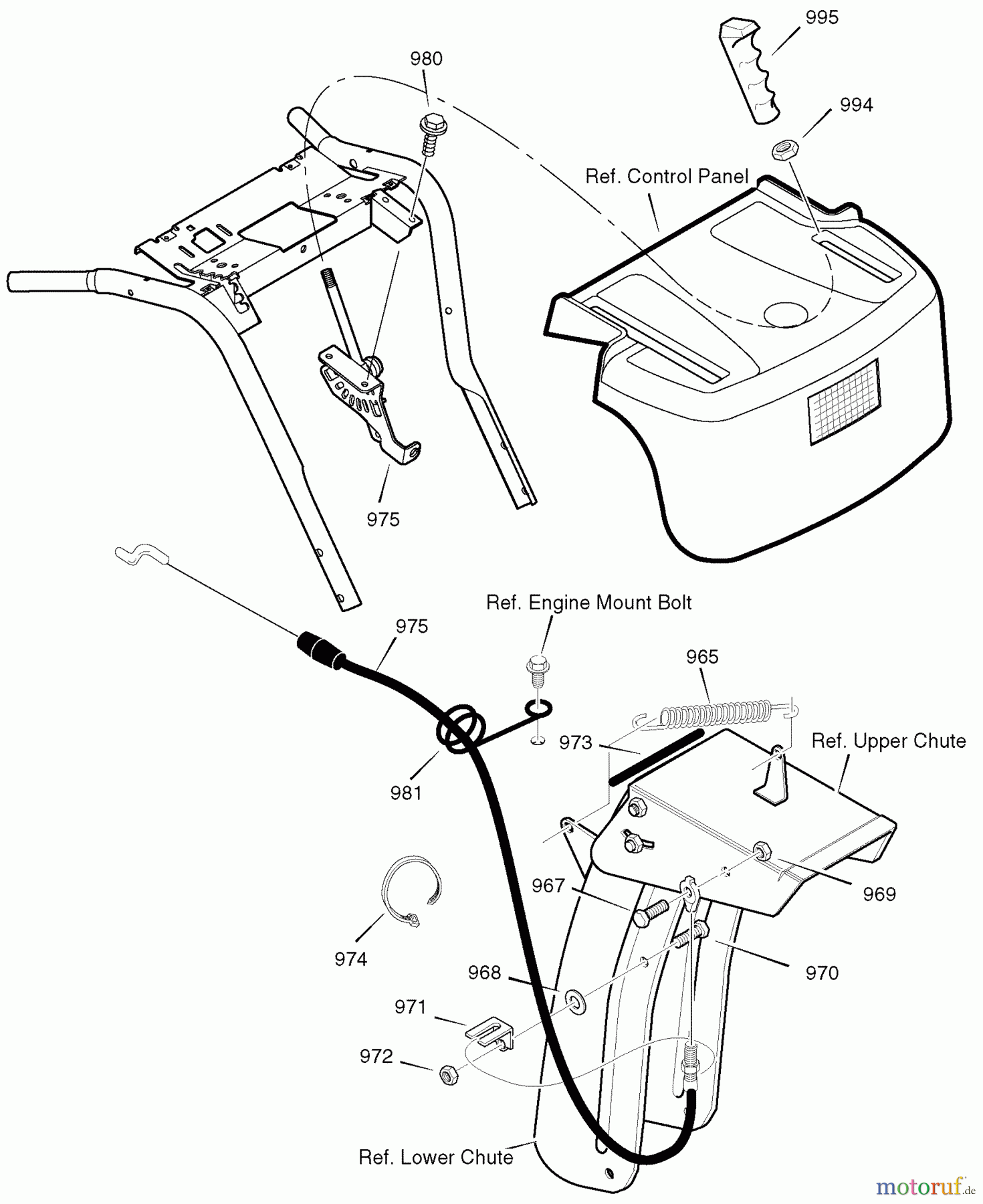  Murray Schneefräsen ST1028 (628104x16B) - Frontier 28