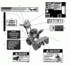 Murray ST1130S (1695000) - Frontier 30" Dual Stage Snow Thrower (2006) Ersatzteile Decal Group (2987396_2987491_2987492)