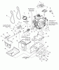 Murray ST1130S (1695000) - Frontier 30" Dual Stage Snow Thrower (2006) Ersatzteile Engine and Frame Group - Steerable (2987254_2987338_2987256)