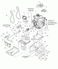Murray ST1130S (1695322) - Frontier 30" Dual Stage Snow Thrower (2007) Ersatzteile Engine and Frame Group - Steerable (2987788_2987789_2987790)