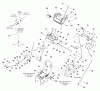 Murray ST8526 (1695319) - Frontier 26" Dual Stage Snow Thrower (2007) Ersatzteile Handles and Controls Group (2987752_2987753_2987754)