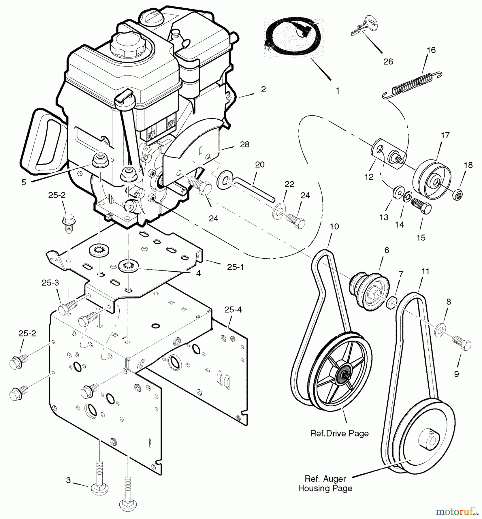  Murray Schneefräsen ST1129 (629110x16B) - Frontier 29