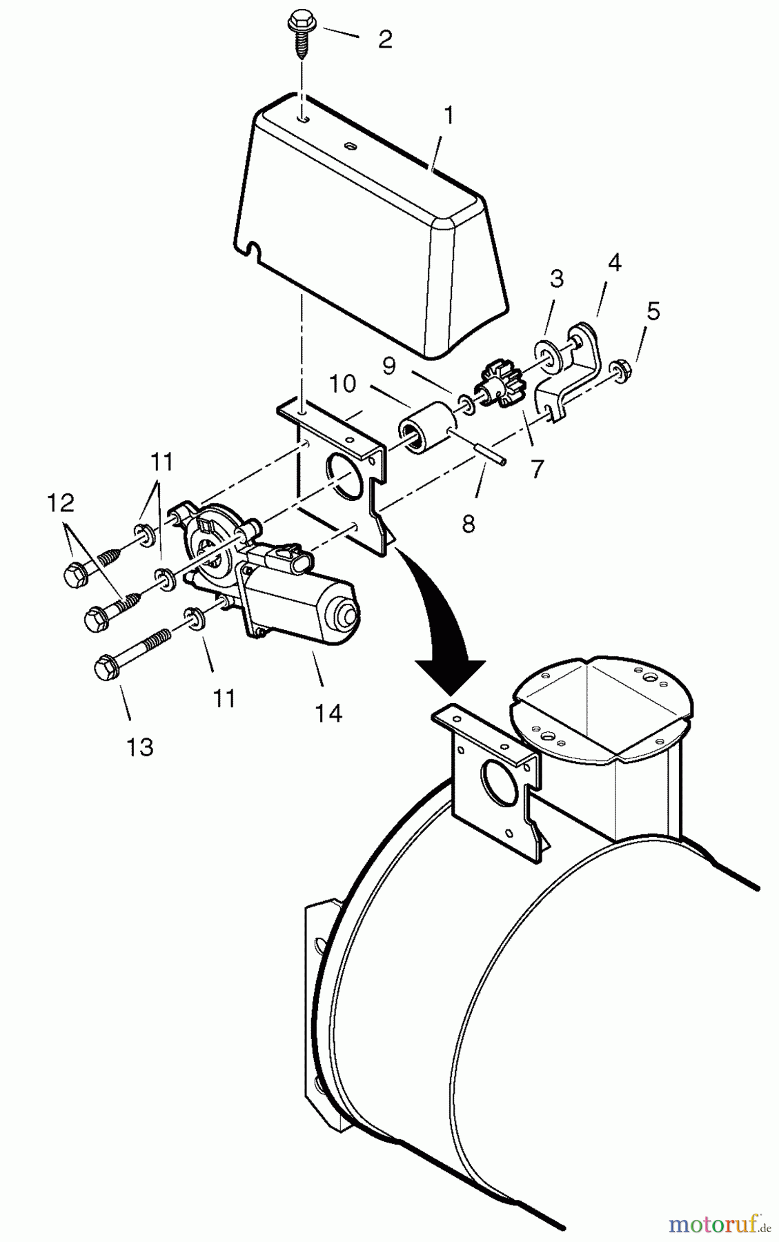  Murray Schneefräsen ST1332 (632130x16D) - Frontier 32