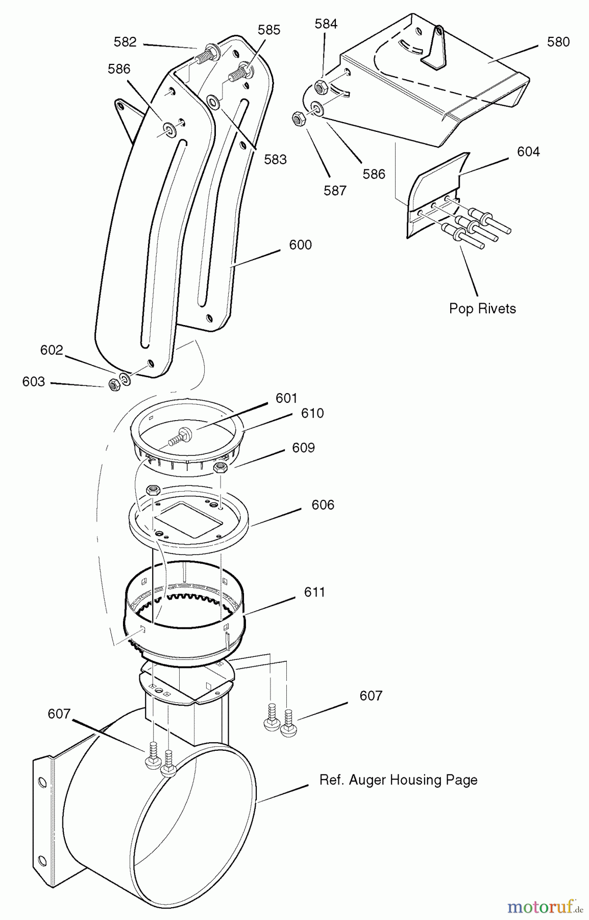  Murray Schneefräsen ST1332 (632130x16D) - Frontier 32