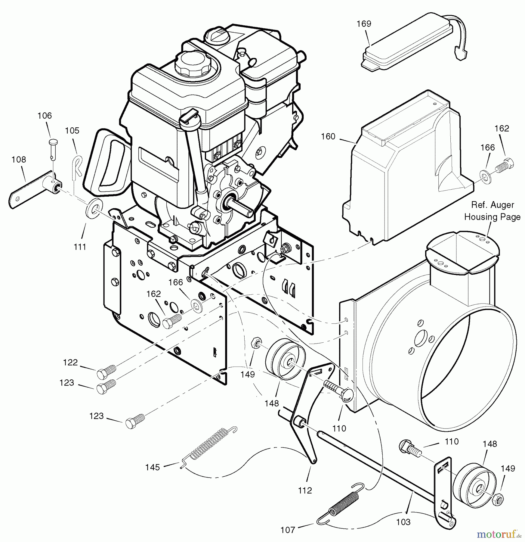  Murray Schneefräsen ST1332 (632130x16D) - Frontier 32