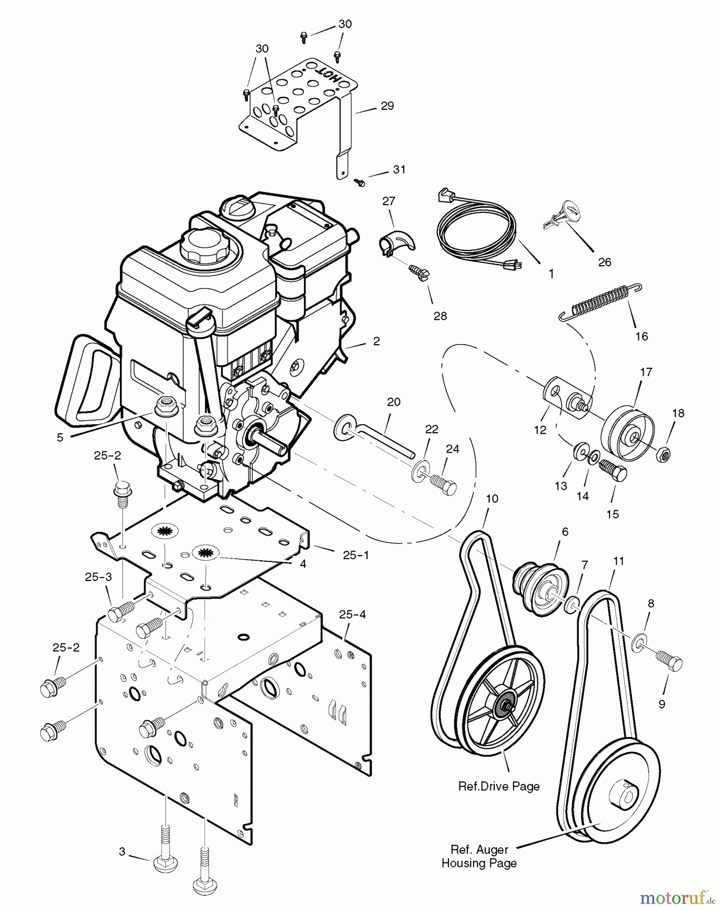  Murray Schneefräsen ST6524 (624650x16A) - Frontier 24