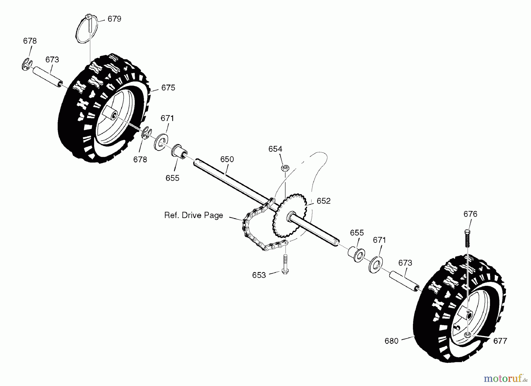  Murray Schneefräsen ST6524 (624650x16B) - Frontier 24