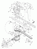 Murray 40542A - 40" Lawn Tractor (1997) Ersatzteile Motion Drive