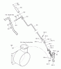 Murray ST7526 (626752x16A) - Frontier 26" Dual Stage Snow Thrower (2006) Ersatzteile Chute Rod