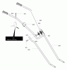 Murray 11052x30B - Cultivator (2000) Ersatzteile Handle Assembly