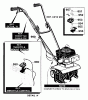 Murray 11052x4NC - Cultivator (2004) Ersatzteile Starter Switch Mount