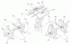 Murray 11052x4NC - Cultivator (2004) Ersatzteile Tines & Shield Assembly
