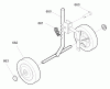 Murray 11052x6B - Ultra Cultivator (2000) Ersatzteile Wheel Assembly
