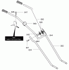 Murray 11052x92C - B&S/ Cultivator (2001) (Walmart) Ersatzteile Handle Assembly