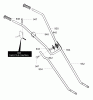 Murray 11052x92C - B&S/ Cultivator (2002) (Walmart) Ersatzteile Handle Assembly