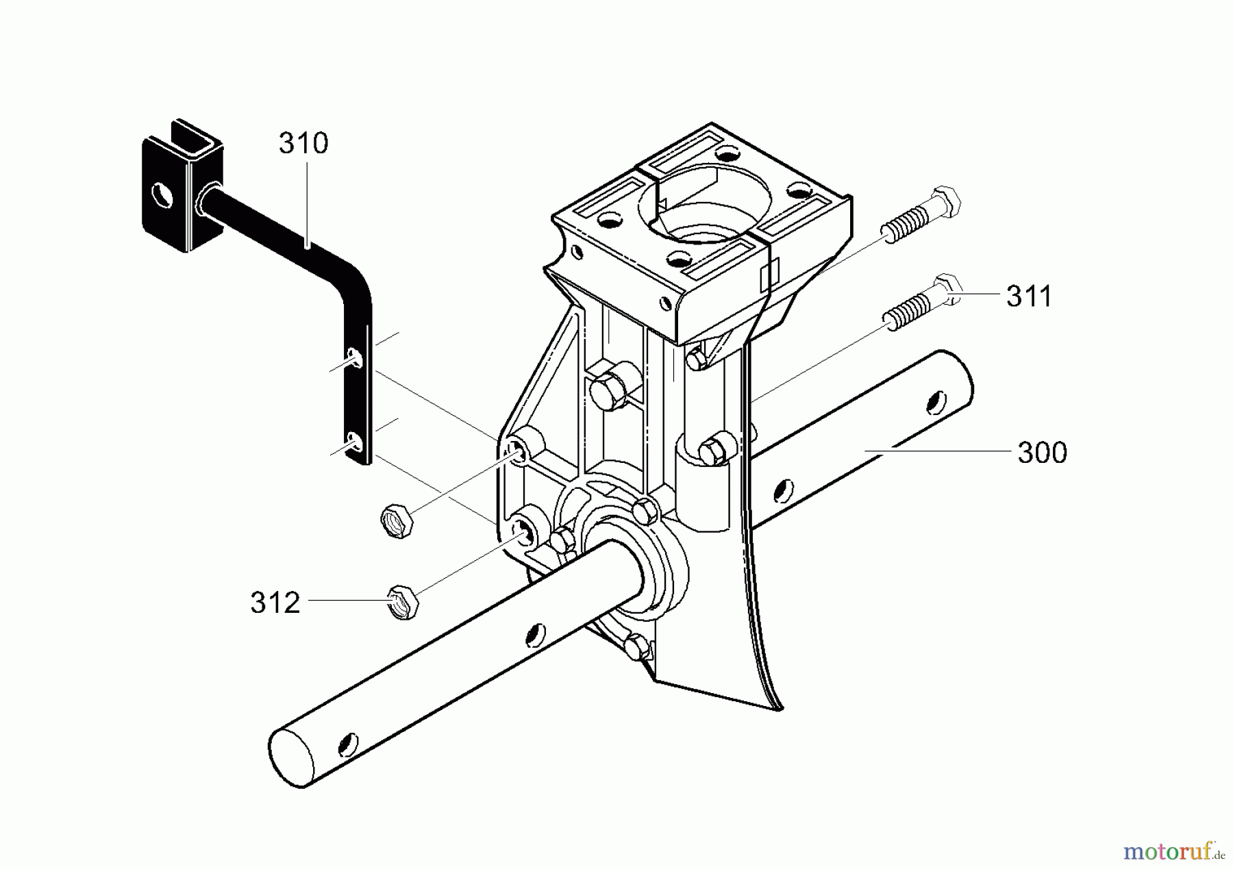 Murray Motorhacken und Kultivierer 11052x92C - B&S/Murray Cultivator (2002) (Walmart) Transmission Assembly