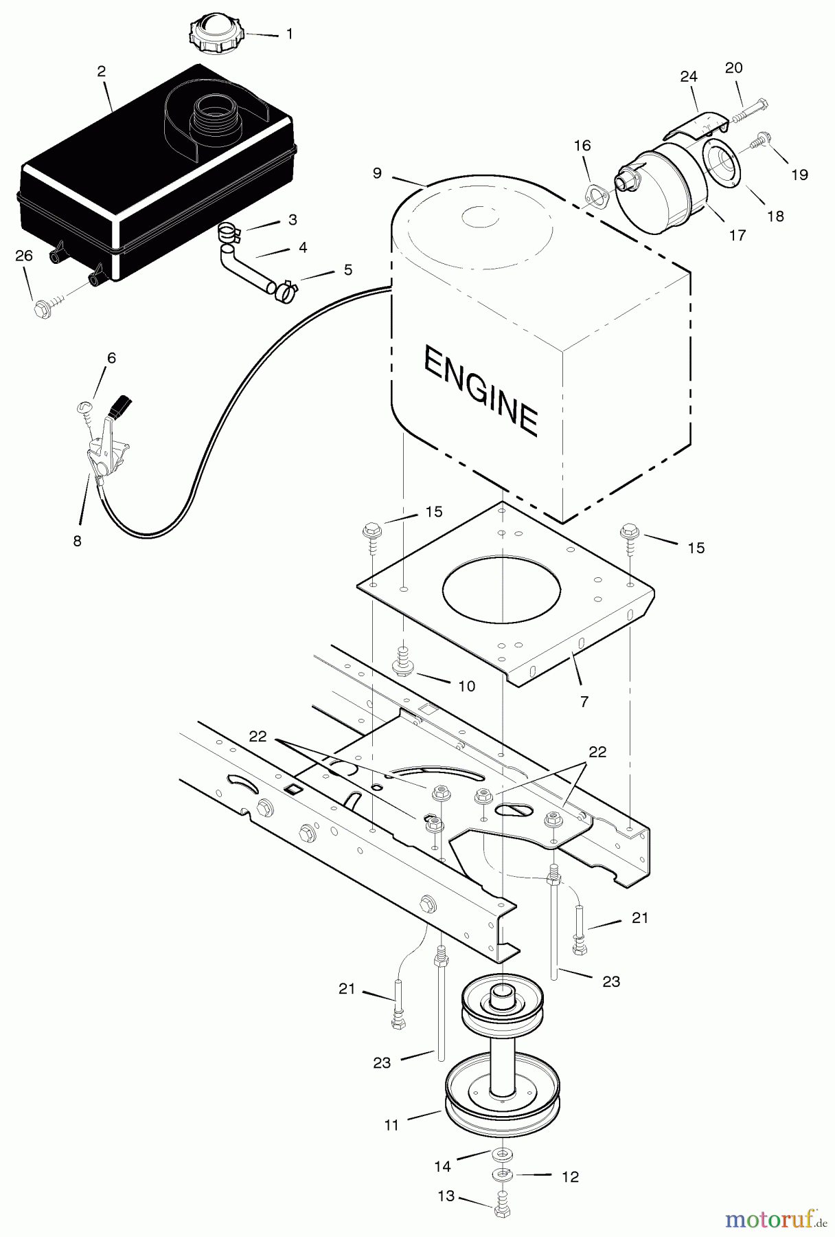  Murray Rasen- und Gartentraktoren 40542C - Murray 40