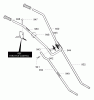 Murray 11052x92NA - B&S/ Cultivator (2003) (Walmart) Ersatzteile Handle Assembly