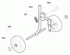 Murray 11053x4NB - Cultivator (2005) Ersatzteile Wheel Mount