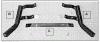 Murray 243001x00 - Sunshade (2001) Ersatzteile Mount Assembly