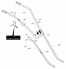 Murray C950-62909-3 - Craftsman Cultivator (2005) (Sears) Ersatzteile Handle