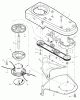 Murray 1695974 - Champion String Trimmer (2010) Ersatzteile Cutting Head Assembly