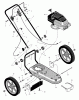 Murray TM5000x89A - Yard King Performance Walk-Behind String Trimmer (2000) Ersatzteile Illustrated Parts List