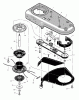Murray TM5000x89A - Yard King Performance Walk-Behind String Trimmer (2000) Ersatzteile Trimmer Head Assembly