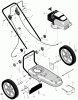 Murray TM5000x89B - Yard King Performance Walk-Behind String Trimmer (2004) Ersatzteile Mower Housing & Handle Assembly