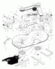 Murray 40542D - 40" Lawn Tractor (1999) Ersatzteile Mower Housing