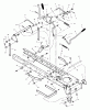 Murray 40542D - 40" Lawn Tractor (1999) Ersatzteile Mower Housing Suspension