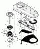 Murray TM6000x8C - Scotts Walk-Behind String Trimmer (2004) (Home Depot) Ersatzteile Cutter Drive Assembly