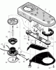 Murray TM6100x5NA - Walk-Behind String Trimmer (2004) Ersatzteile Cutter Drive Assembly
