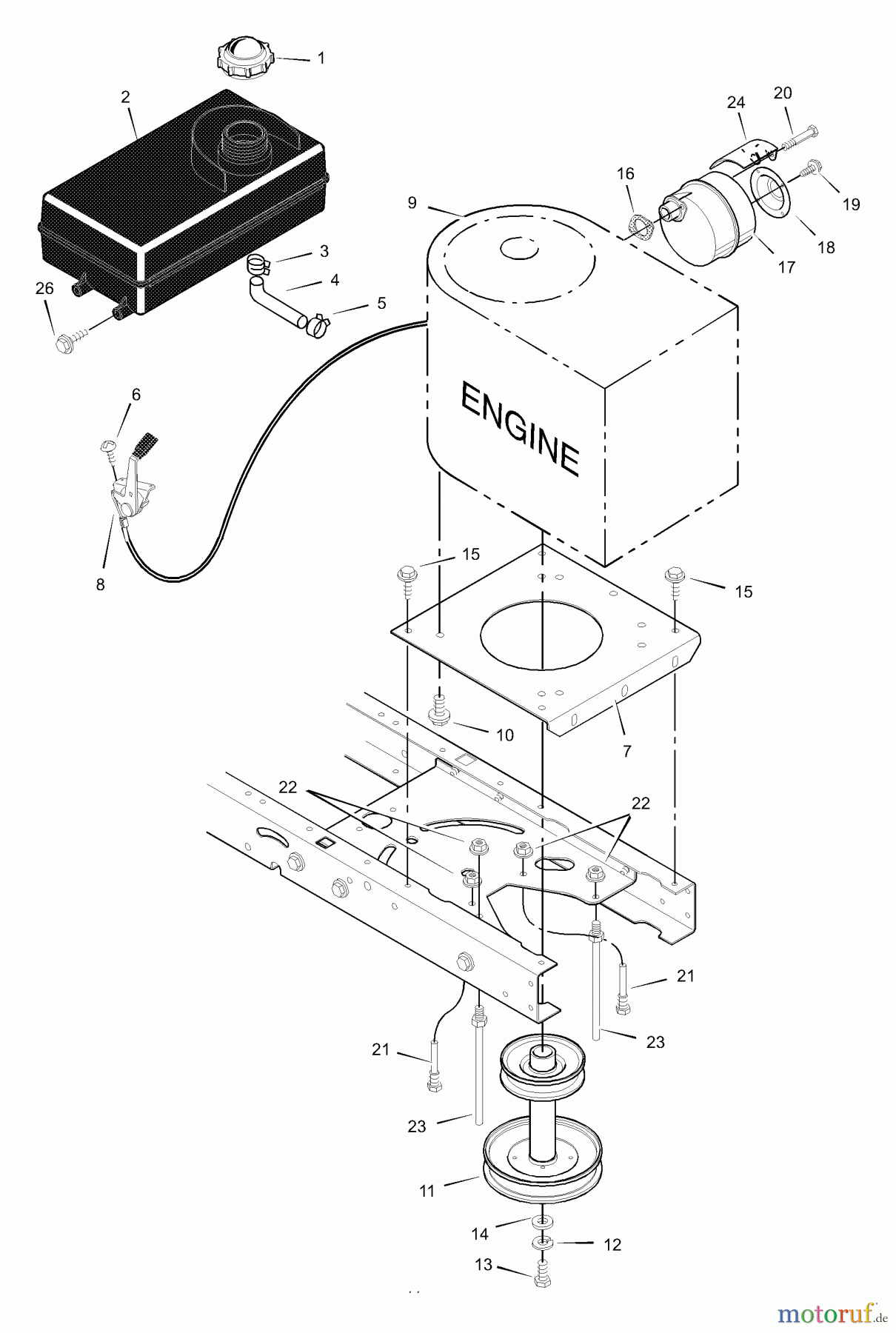 Murray Rasen- und Gartentraktoren 40542E - Murray 40