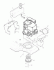 Murray 40706A - 40" Lawn Tractor (1996) Ersatzteile Engine Mount