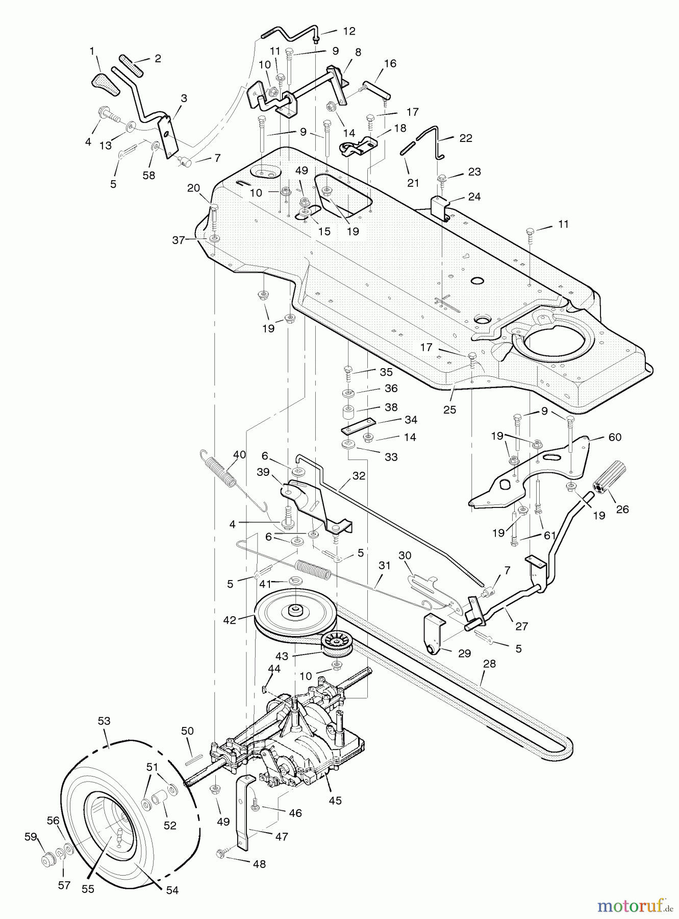 Murray Rasen- und Gartentraktoren 40708Cx192B - B&S/Murray 40