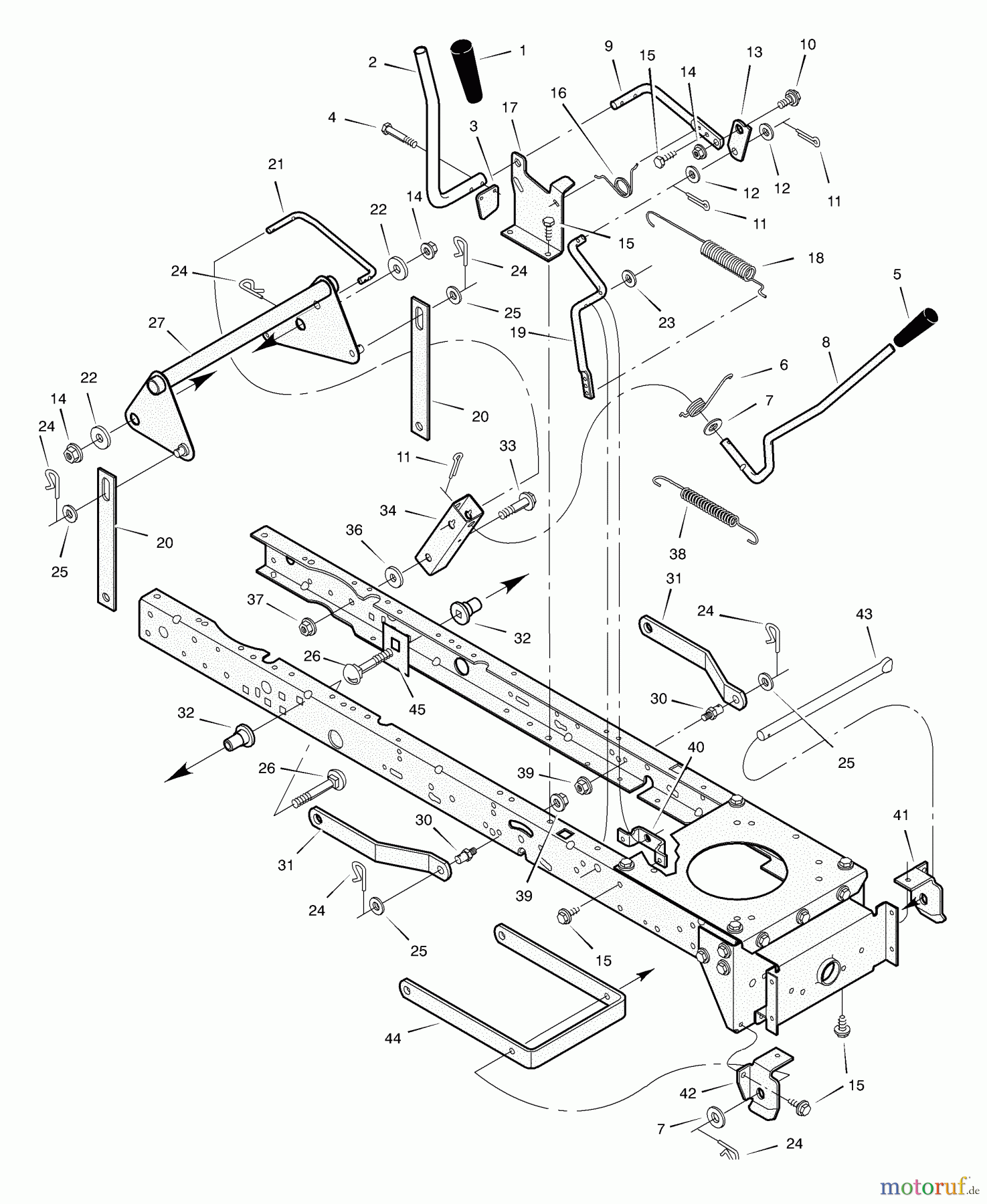 Murray Rasen- und Gartentraktoren 425000x8A - Scotts 42