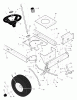 Murray 425000x8A - Scotts 42" Lawn Tractor (2003) (Home Depot) Ersatzteile Steering