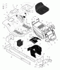 Murray 425000x8B - Scotts 42" Lawn Tractor (2004) (Home Depot) Ersatzteile Chassis & Hood