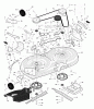 Murray 425000x8B - Scotts 42" Lawn Tractor (2004) (Home Depot) Ersatzteile Mower Housing